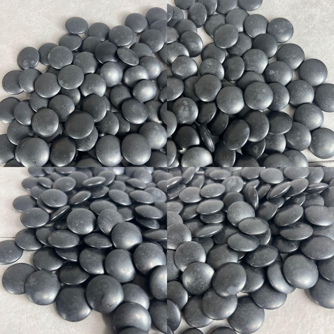 良品　囲碁　蛤碁石　25号　180個　那智黒石　182個　極上碁笥　榧？　雪印 良品 囲碁 蛤碁石 25号 180個 那智黒石 182個 極上碁笥 榧