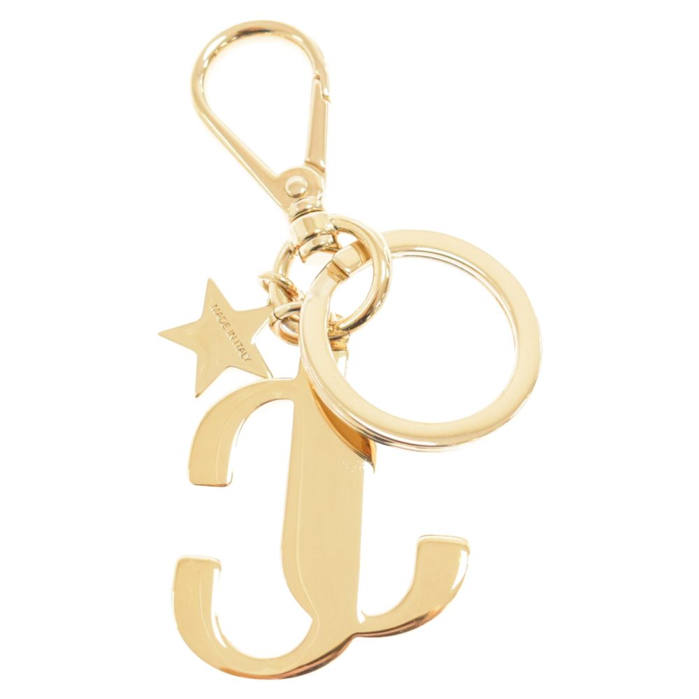 ジミーチュウ　チャーム　キーホルダー　JCロゴ JIMMY CHOO (ジミーチュウ) JC KEYRING ロゴキーリング