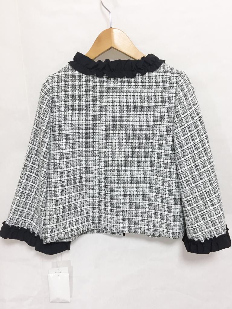 エムズグレイシーリボンツイードジャケット 新品】M'S GRACY エムズグレイシー ジャケット リボン ツイード