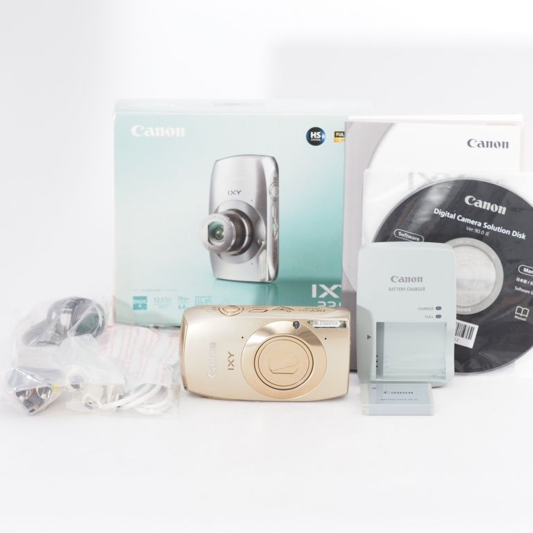 極美品Canon キャノン IXY32S ゴールド コンパクトデジタルカメラ