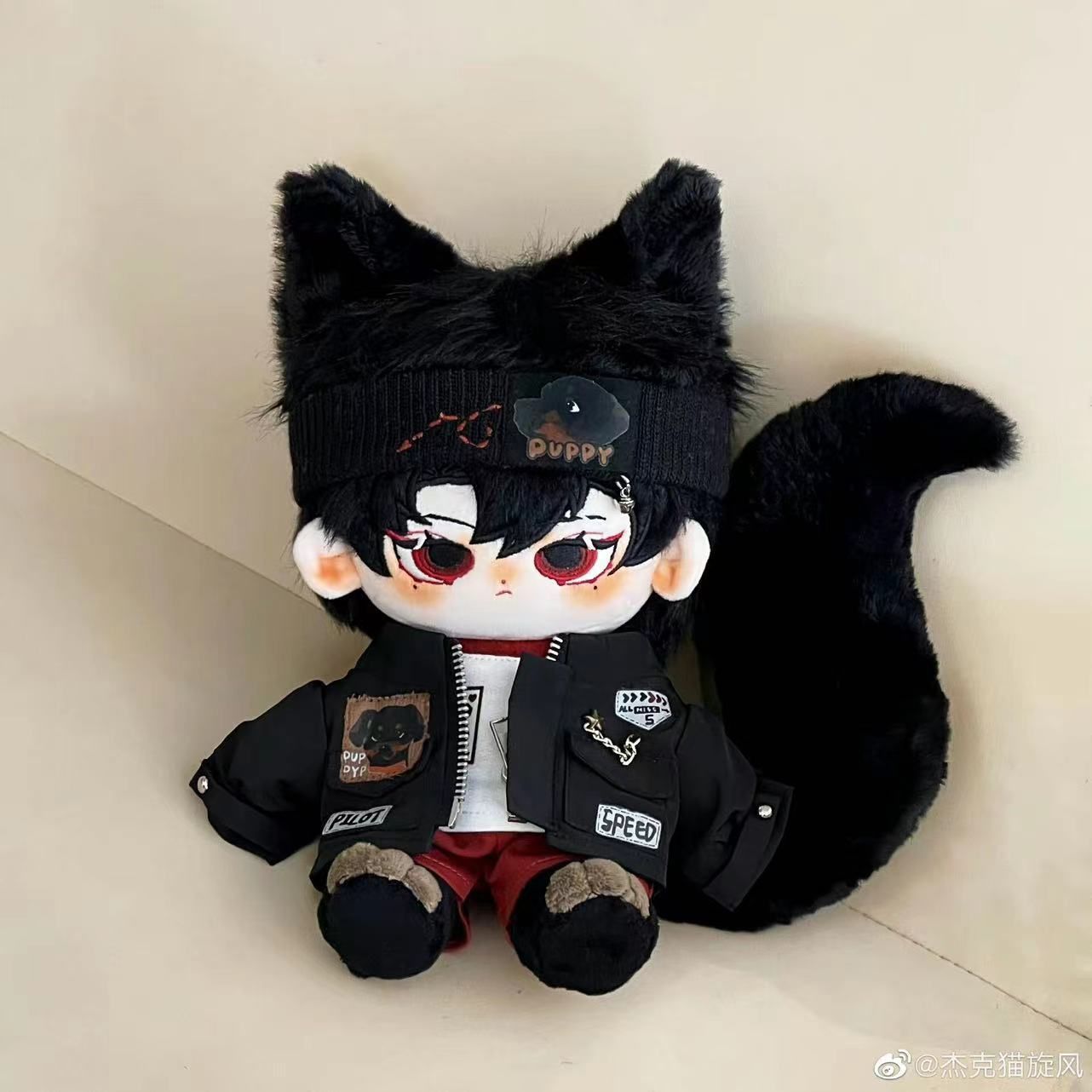 ぬいぐるみ服 20cm 綿 5点セット 可愛い 洗える 着せ替え キツネ