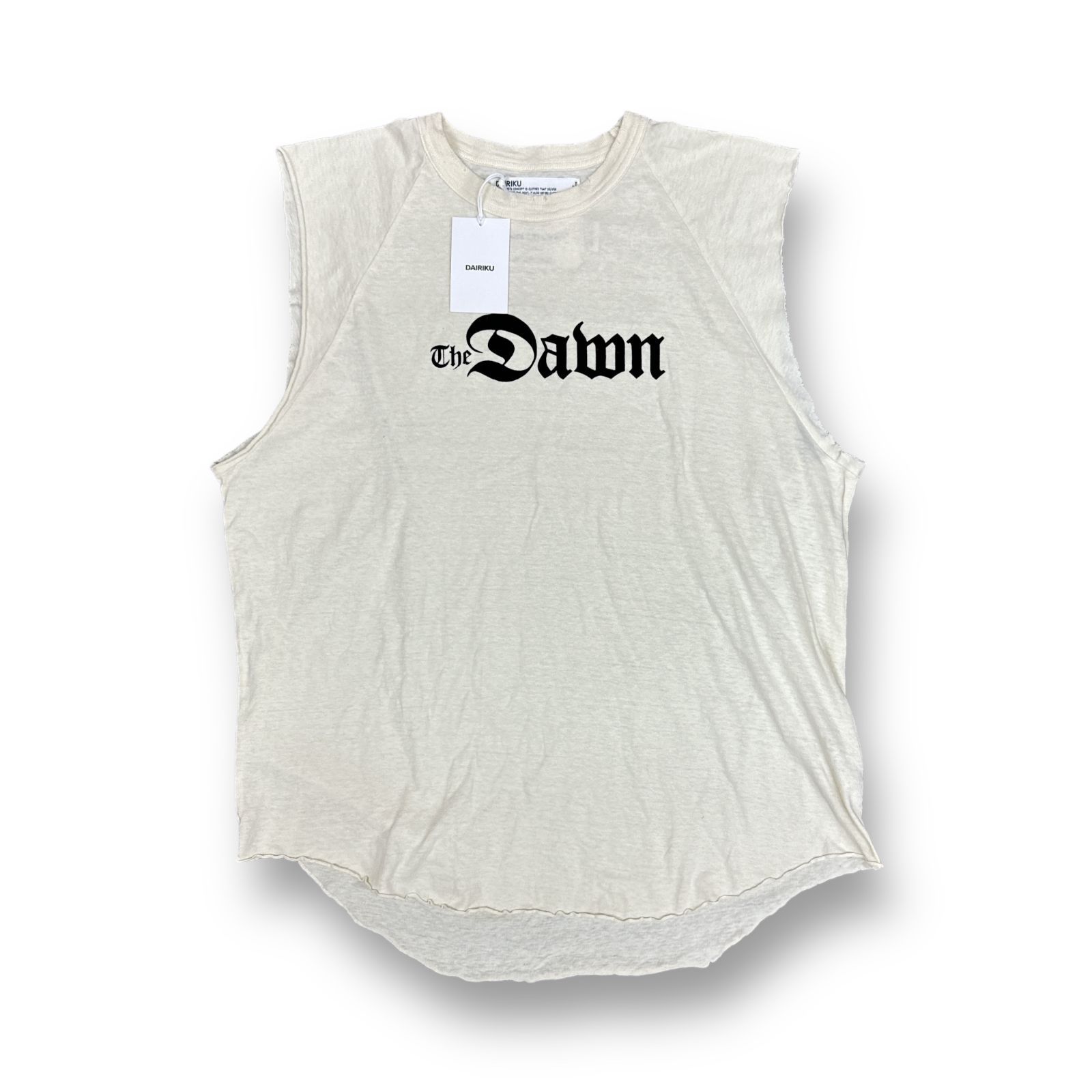 dairiku タンクトップDAIRIKU 22ssタンクトップ ノースリーブ DAIRIKU