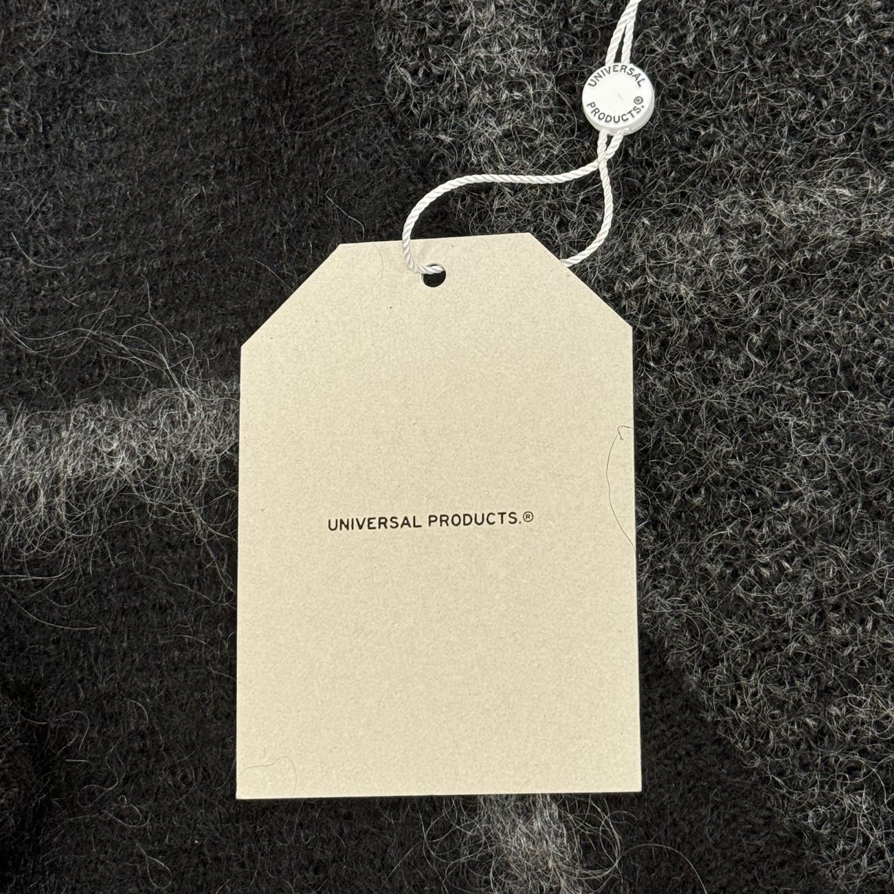 定価39600円 新品 UNIVERSAL PRODUCTS JACQUARD CHECK CARDIGAN 