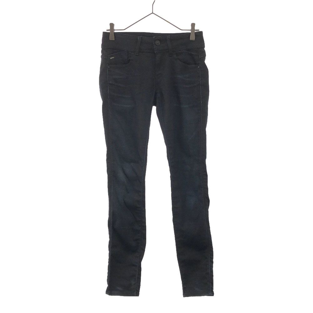 ジースターロウ ロゴチャーム スキニーデニムパンツ 27 G-STAR RAW メンズ