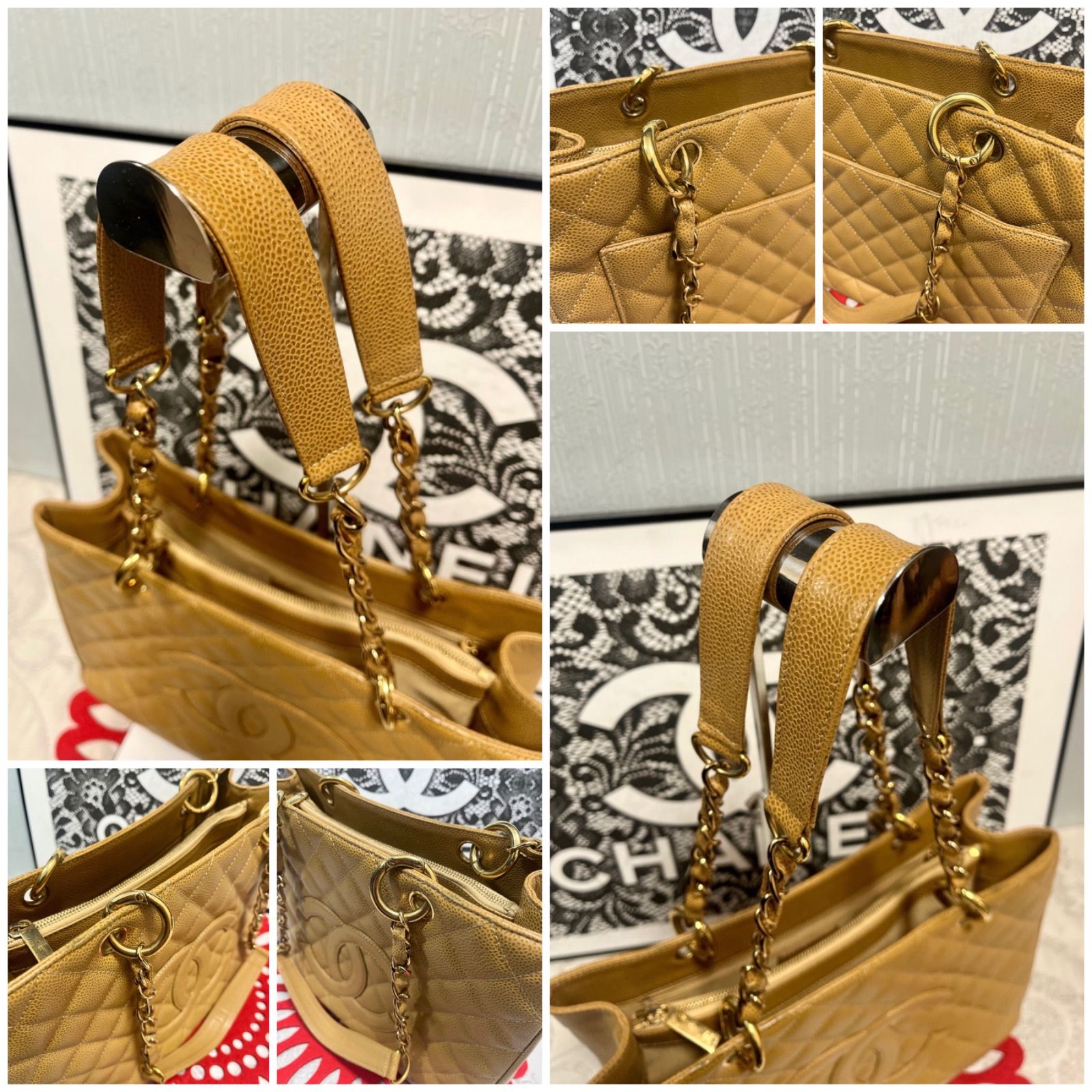 ◇◇ 極上美品！ シャネル ☆ CHANEL GST グランド ショッピング 