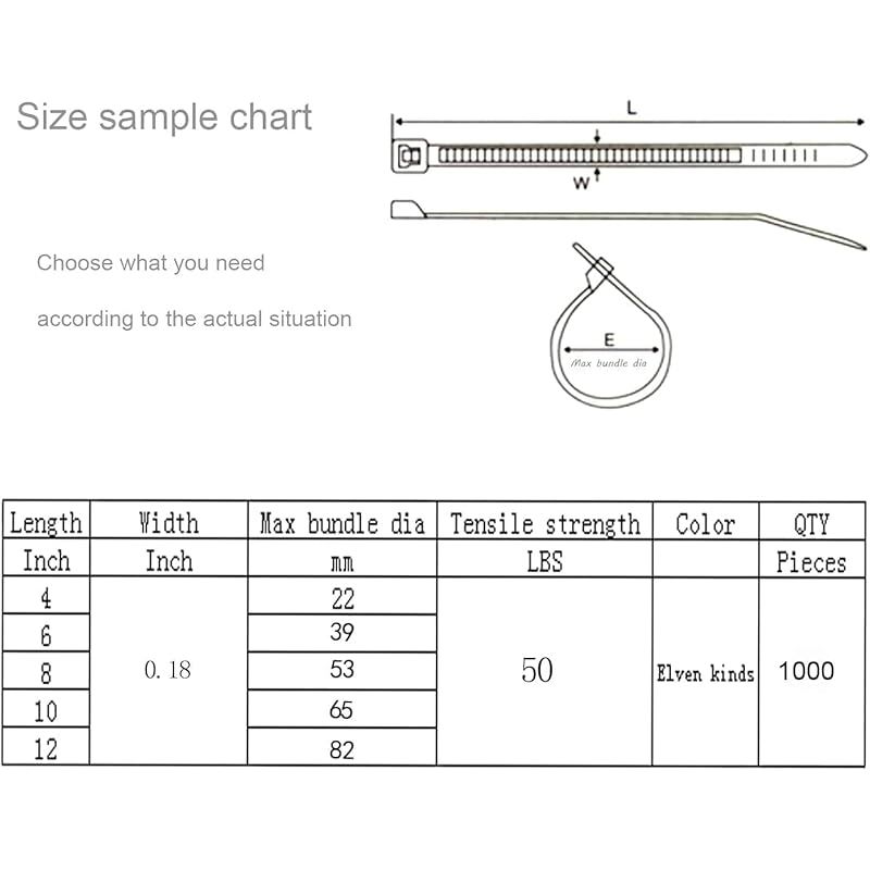 セルフロックナイロンプラスチックナイロン PA66ワイヤータイ