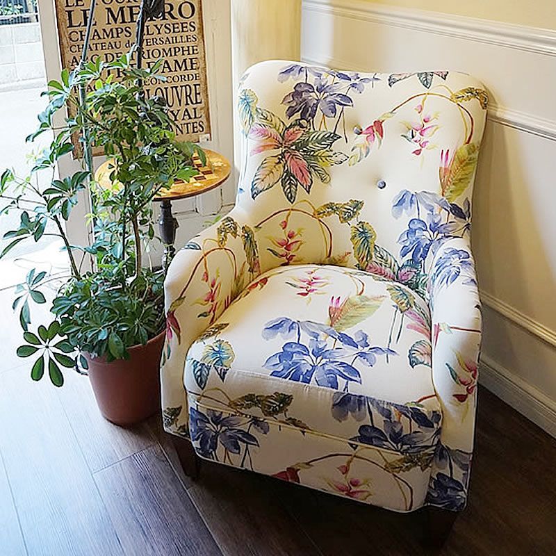 ジェニファーテイラー Jennifer Taylor ソファ1人掛け ボタニカル柄