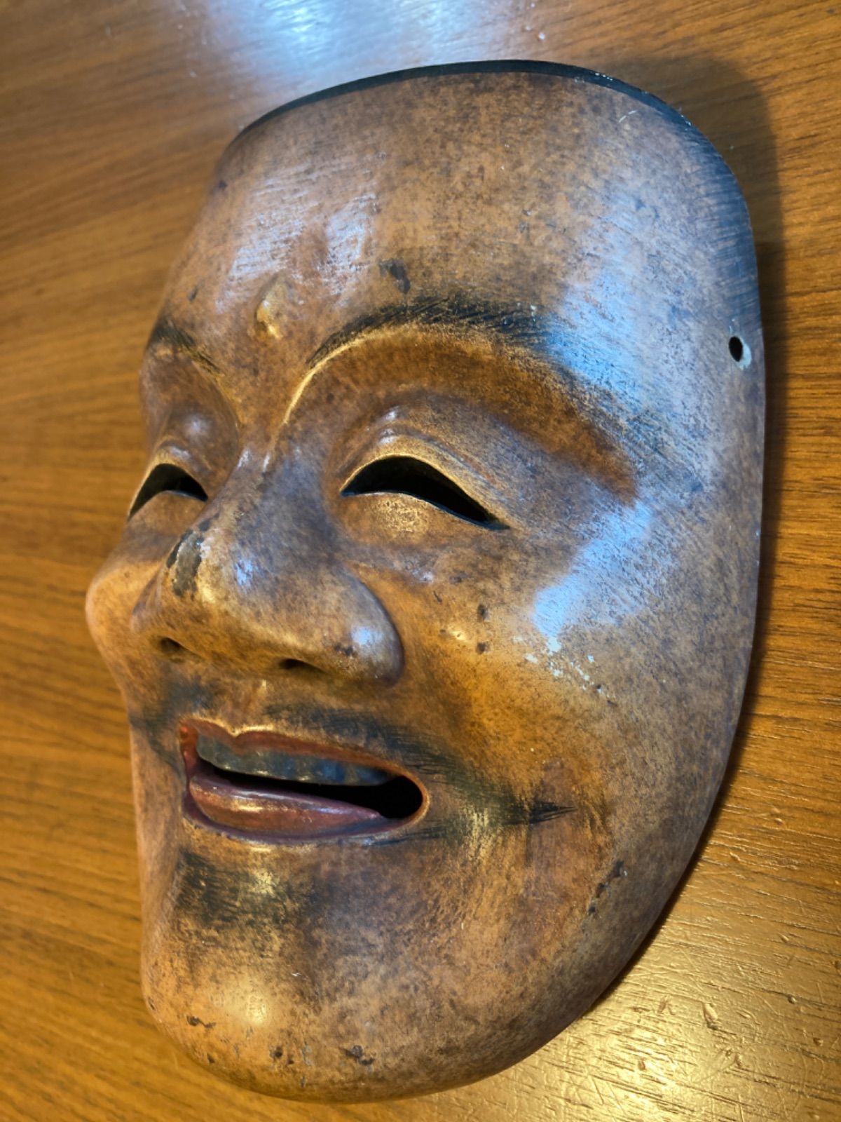 能面手彫り福の神