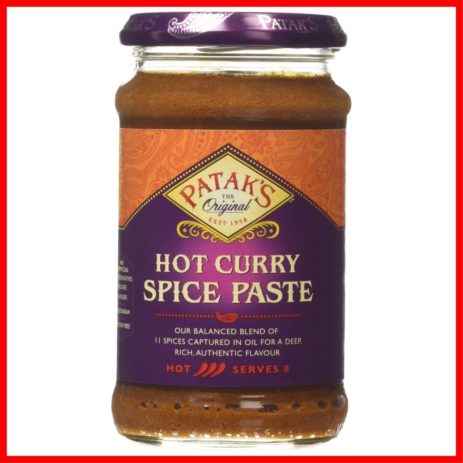 パタックス エキストラホットカレーペースト 283g