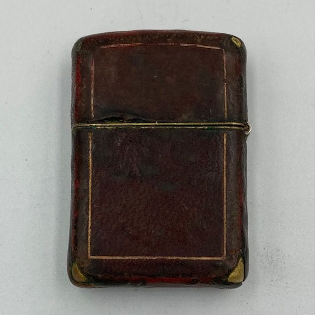 ジッポー ZIPPO ライター フルカバーレザー 1950年製 LEATHER CRAFTRD 