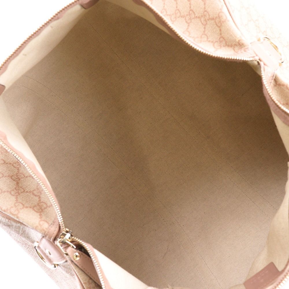 GUCCI グッチ GGスプリーム ハンドバッグ ベージュ レディース ブランド GUCCI】グッチ 216484 GGスプリームキャンバス ピンクベージュ