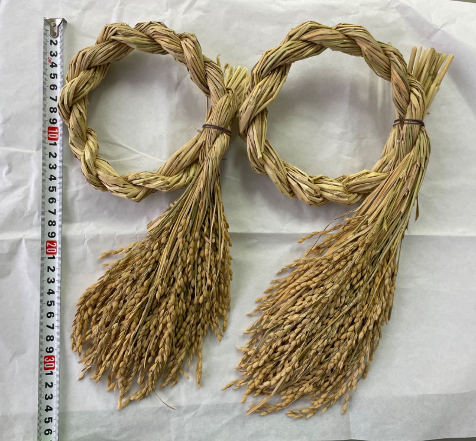 しめ縄 ハンドメイド リース土台2個セット - メルカリ