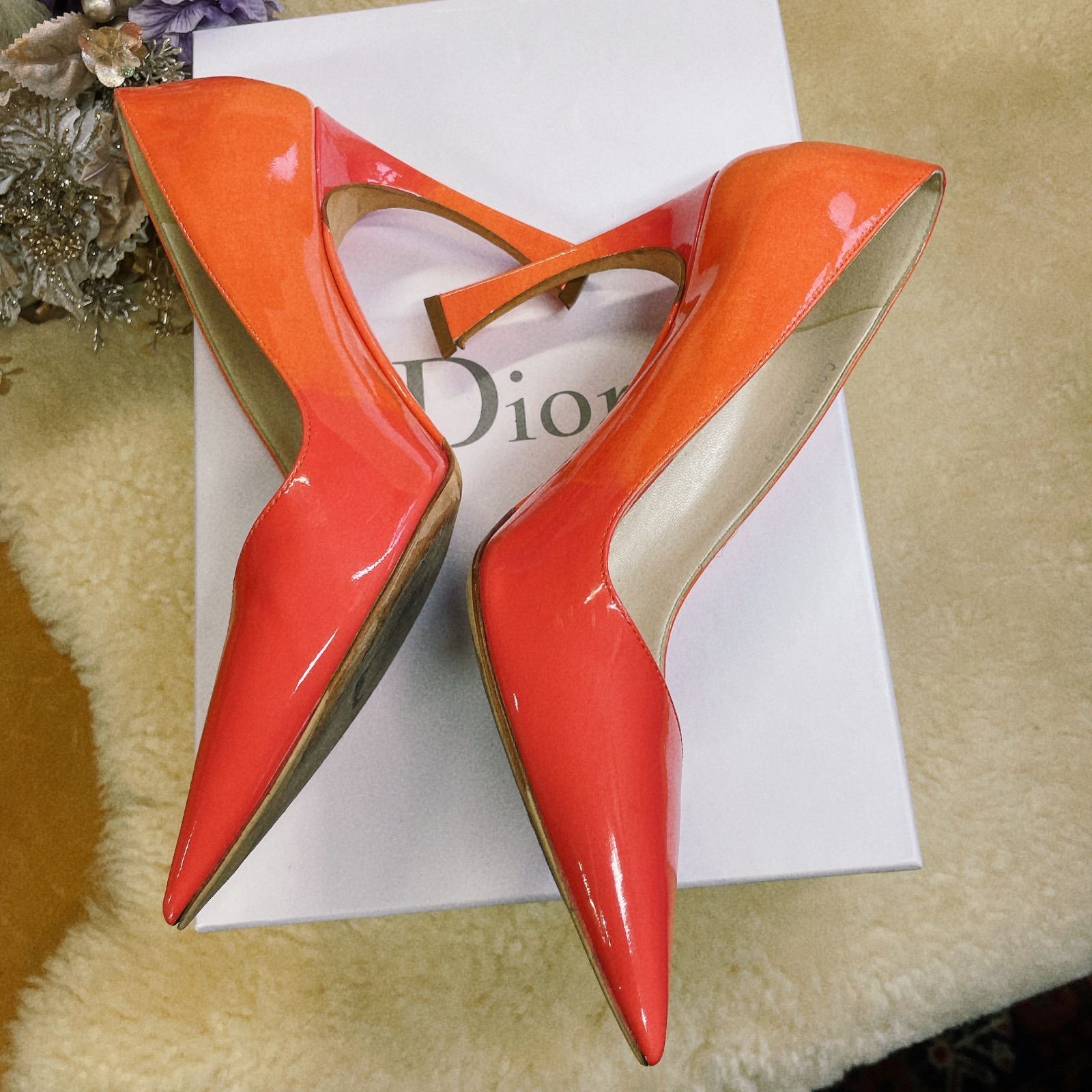 ランキング2020 パンプス Dior ハイヒール レッド 37 - htii.edu.kz