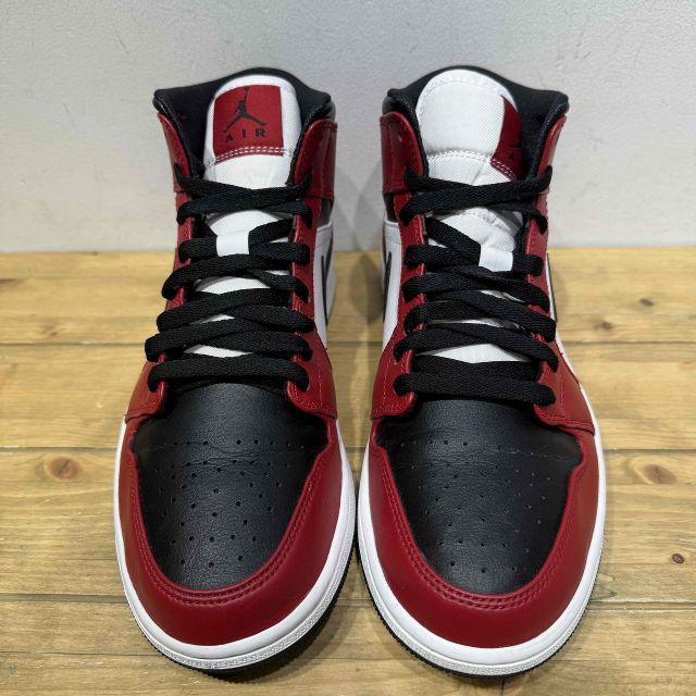 Nike Air Jordan 1 MID シカゴブラック　（26.5センチ） NIKE 2020 AIR JORDAN 1 MID CHICAGO BLACK TOE 26.5cm 554724-069