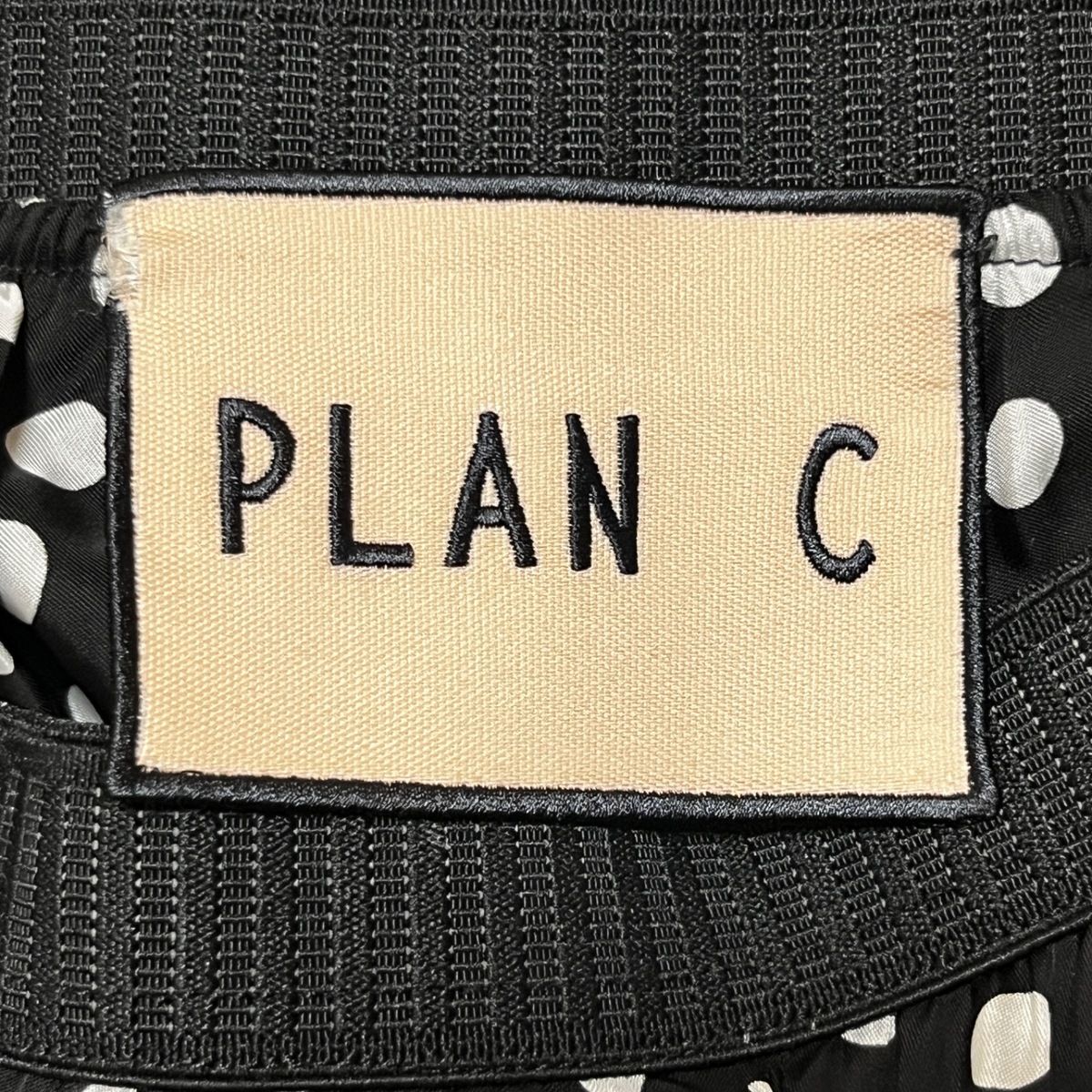 PLAN C(プランシー) パンツ サイズ36 S レディース美品 - 黒×白 フル