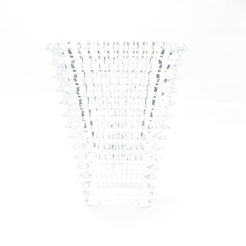 Baccarat バカラ アイ ベース スクウェア S 花瓶 1点 クリスタル H20 フラワー 花びん インテリア オブジェ SY12705B3