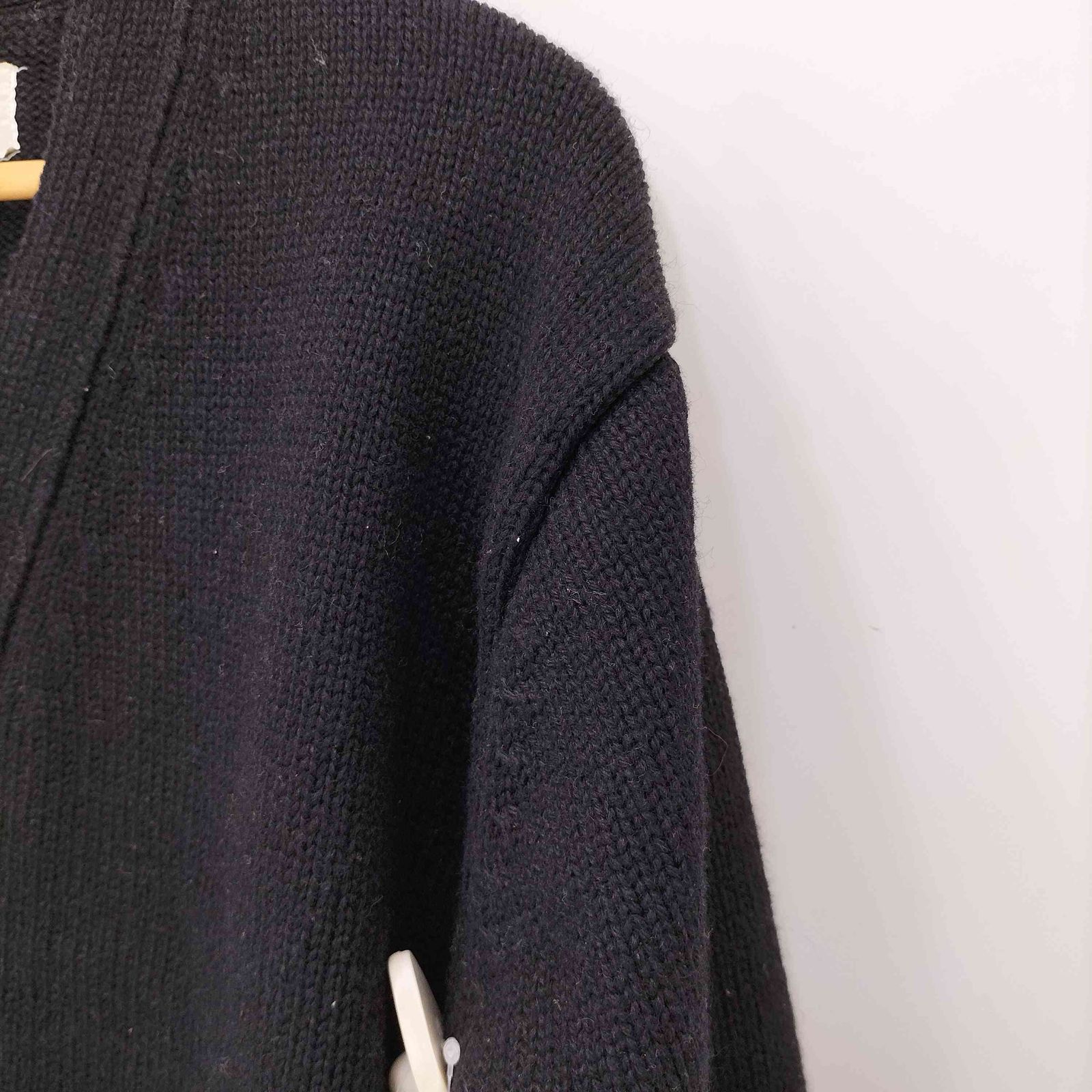 希少AD2001 コムデギャルソンオムオム　ニットカーディガン　エルボーパッチ コムデギャルソンオムオム COMME des GARCONS HOMME HOMME 01AW AD2001