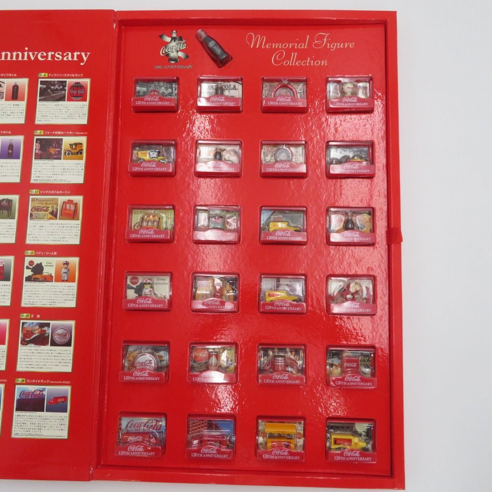 【美品】コカコーラ 120周年記念 メモリアルフィギュア ボックスコレクション コカ・コーラ 120周年記念 メモリアルフィギュアボックス