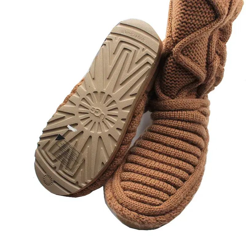 UGG アグ キャメル ニット メンズ ロングブーツ 260 KIN-KAAI_COM