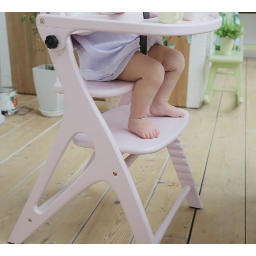 ☆新品同様☆　大和屋　アッフルチェア　A04　ミルキーピンク　☆部品未使用☆ 大和屋 アッフルチェア ミルキーピンク テーブル付 AFFEL （木製