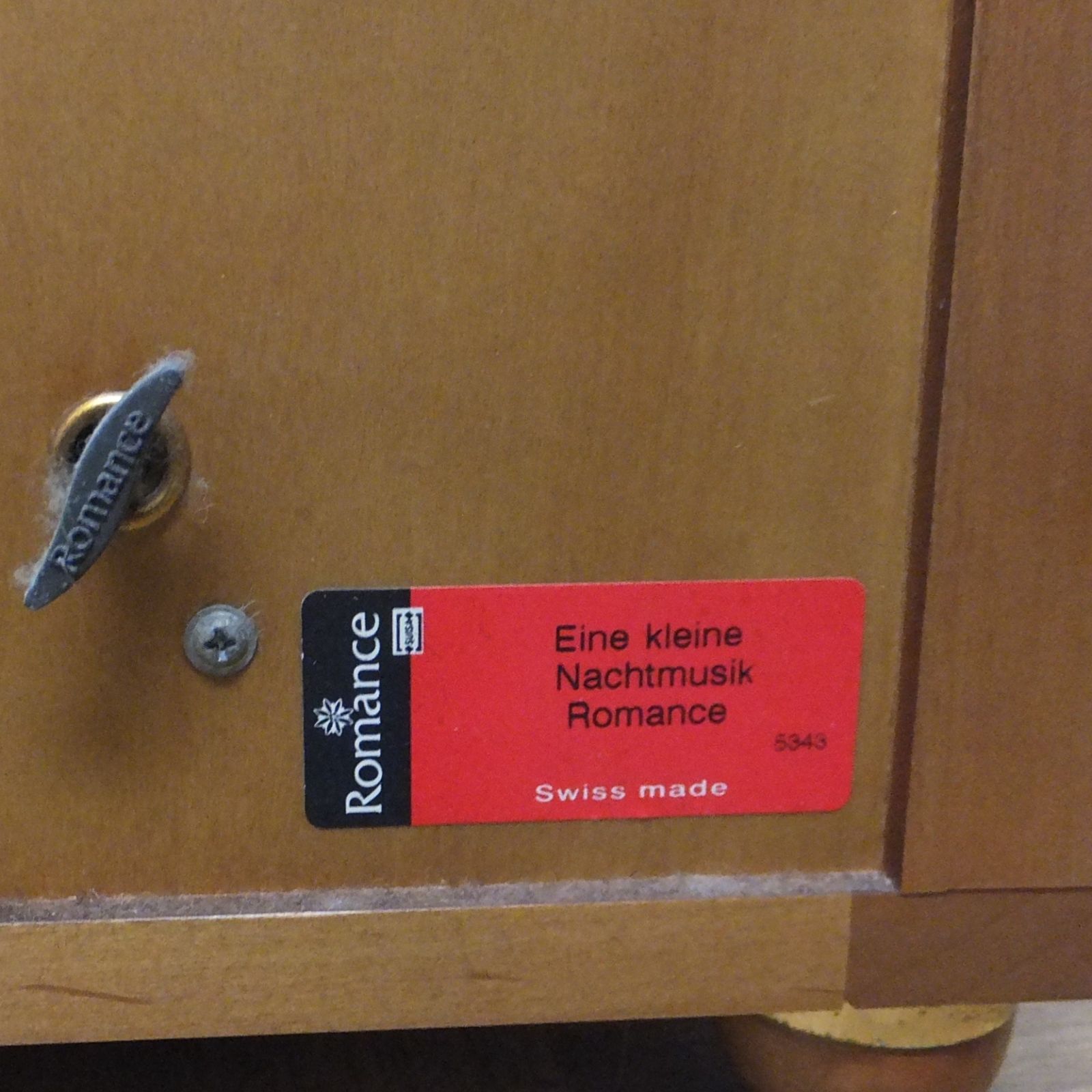 オルゴール付き