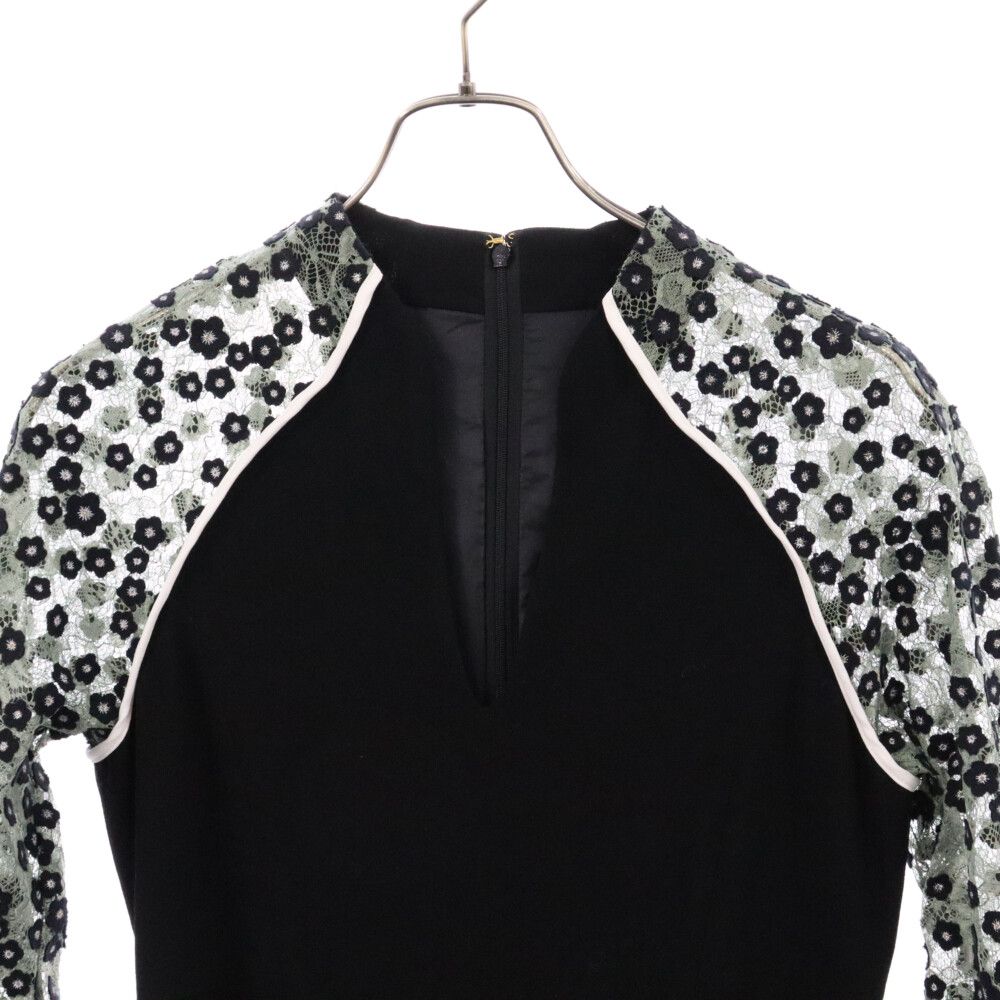 Mame Kurogouchi (マメ クロゴウチ) Pedicel Lace Sleeves A-line  