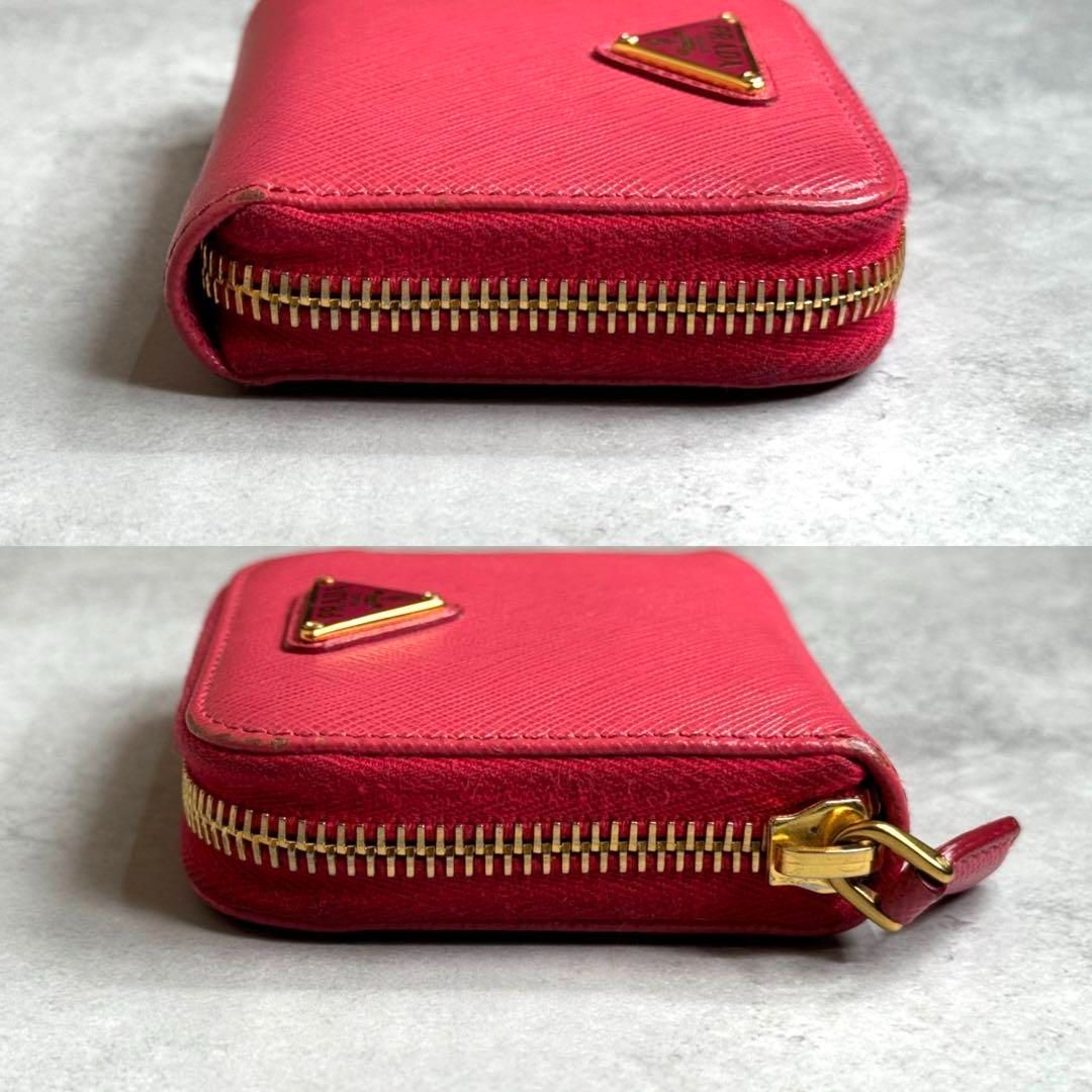 PRADA プラダ サフィアーノトライアングルミニウォレット 1M0268 PRADA プラダ サフィアーノトライアングルミニウォレット 1M0268