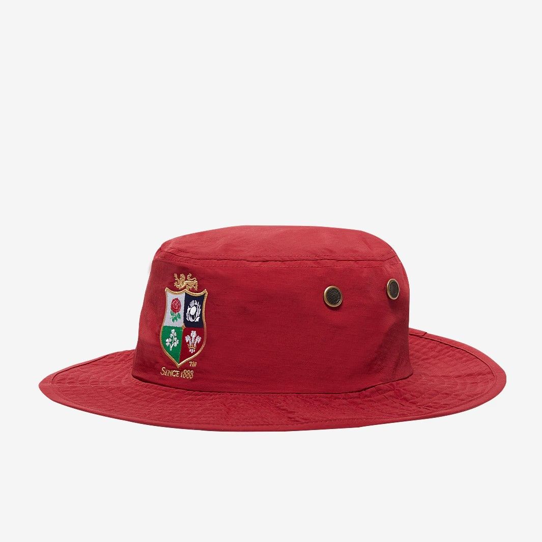カンタベリー ラグビー ブリティッシュ＆アイリッシュ ライオンズ 2025 バケットハット バケハ 赤 レッド 公式モデル 日本未発売