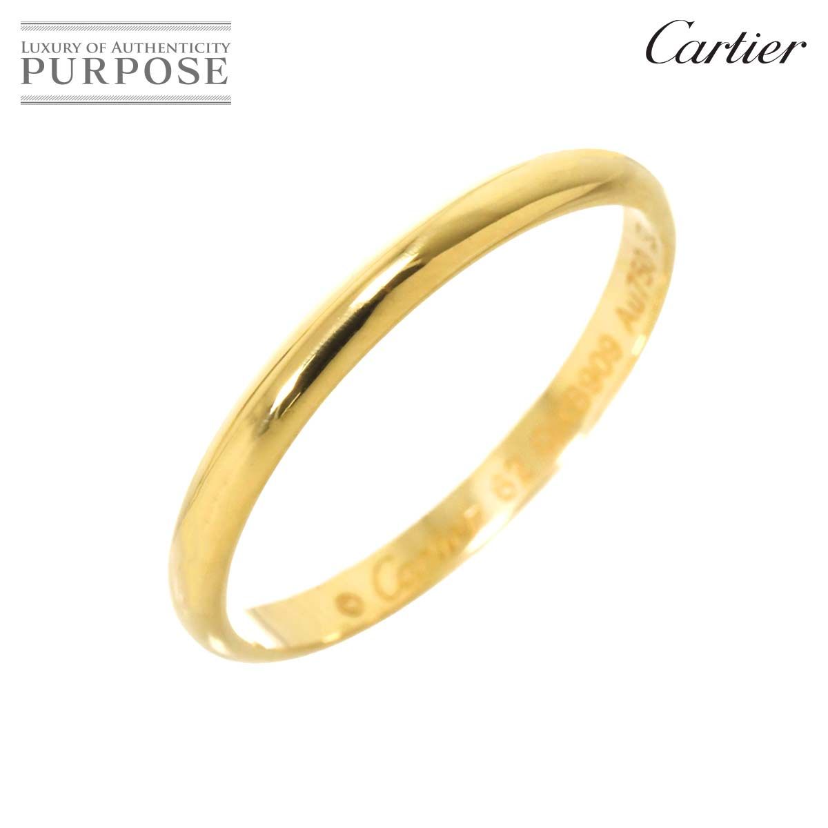 カルティエ　1895 WEDDING BAND とにかくシンプルな王道のものが良かったから。ホームページで