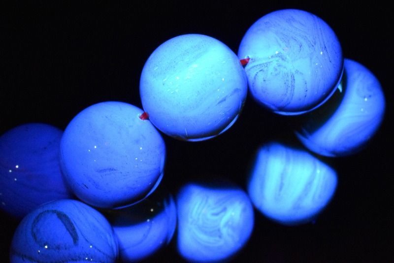 １点物 ミャンマー産 レッドブルーアンバー 14mm ブレスレット パワーストーン 天然石 _MA8767 WWW_OLIVIERBERNSTEIN_COM