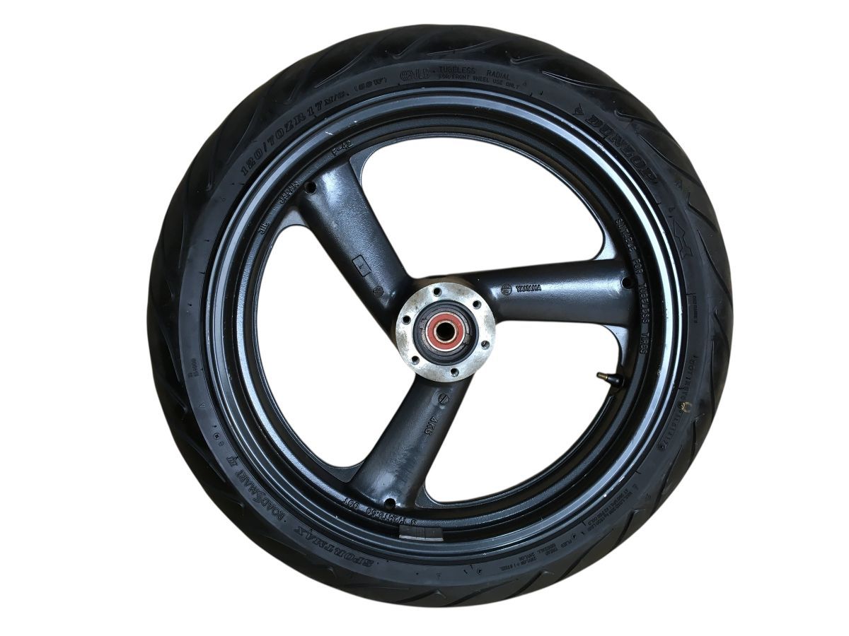 YAMAHA XJR1300 RP01J 前後 ホイール セット タイヤ山有 組み換え 流用 ストック ＯＨベースにも 2737-Z4305 BRIGHTFACE_UK