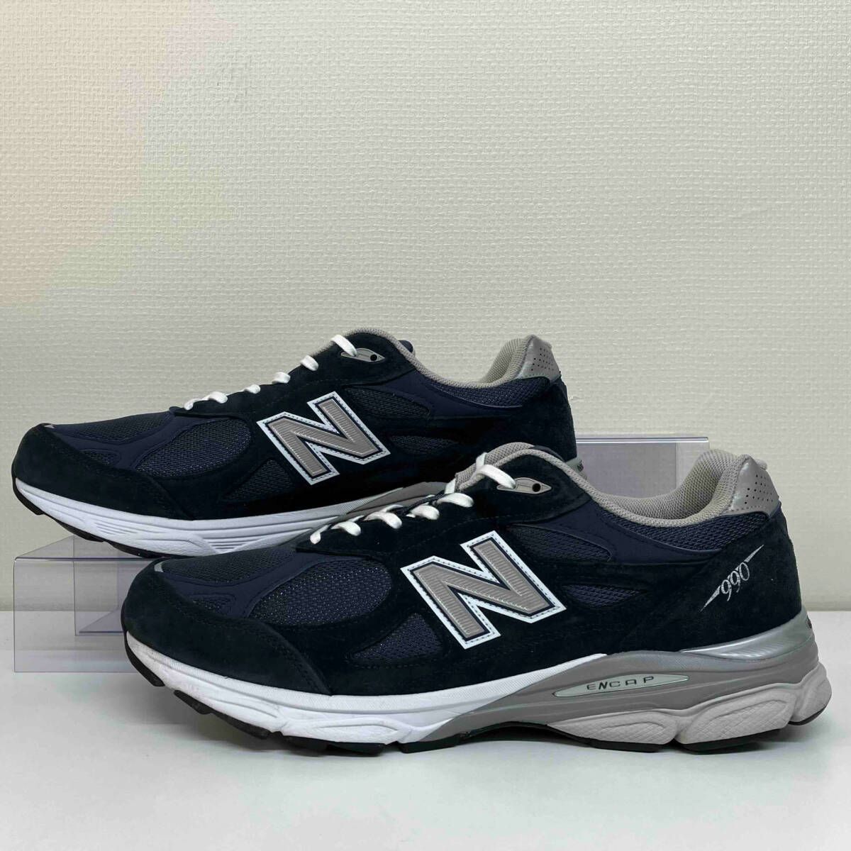 New Balance 990 V3 NAVY ニューバランス M990NB3 ネイビー サイズ32cm - メルカリ