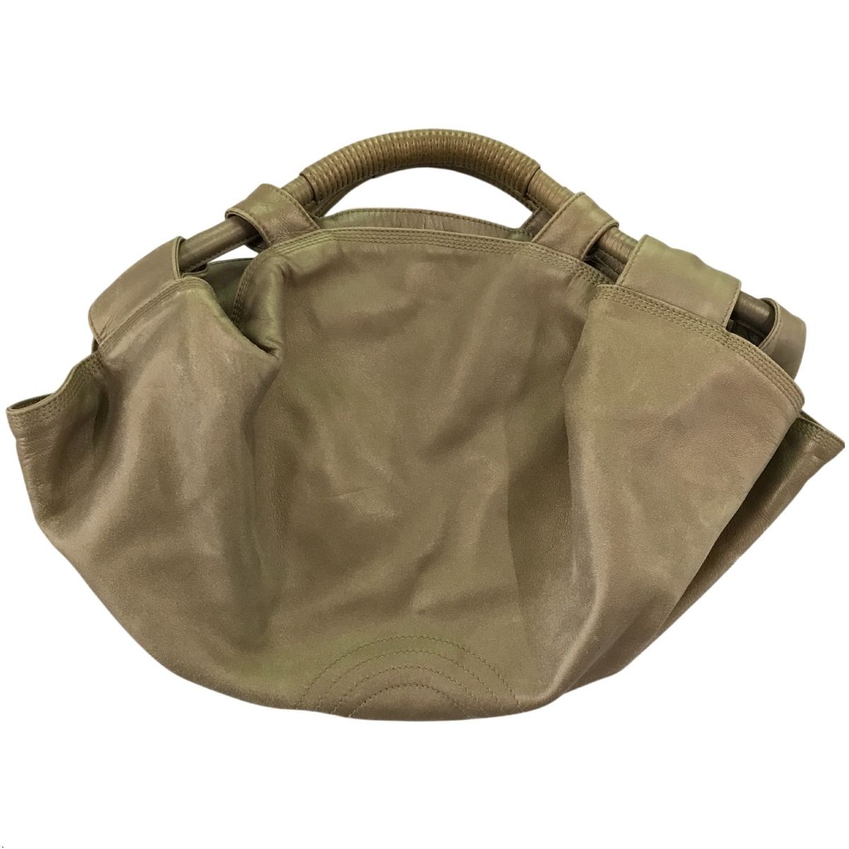 ✨美品✨ロエベ ナッパ アイレ ハンドバッグ アナグラム ゴールド ロゴ レザー ロエベ LOEWE ナッパアイレ ハンドバッグ アナグラム レザー