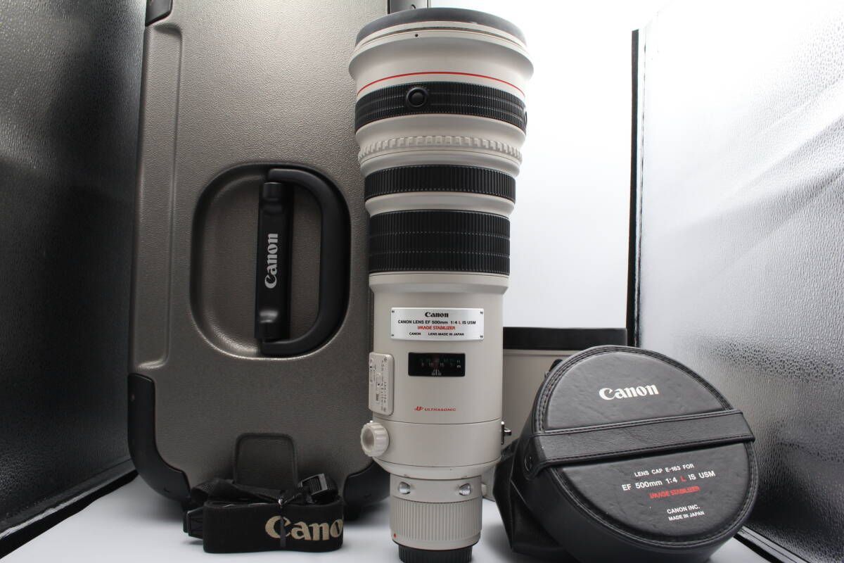 上 CANON キヤノン EF 500mm F4 L IS USM JJ7339＃21