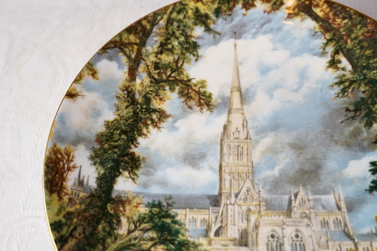 イギリス ヴィンテージ 絵皿 ヴィクトリア&アルバートミュージアム