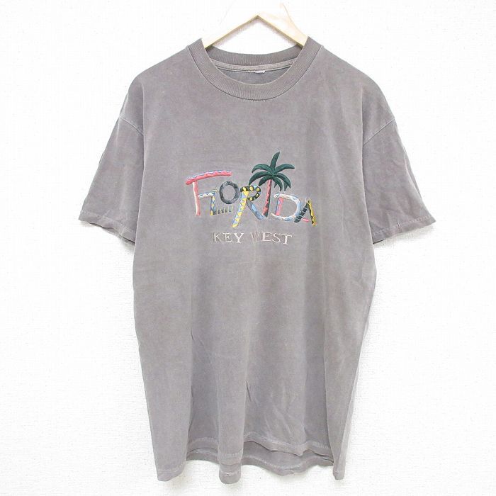 中古古着 L/古着 半袖 ビンテージ Tシャツ メンズ 00s ピースマーク コットン クルーネック 黄他 イエロー タイダイ 25jun13 中古 半袖 ビンテージ ヴィンテージTシャツ メンズ