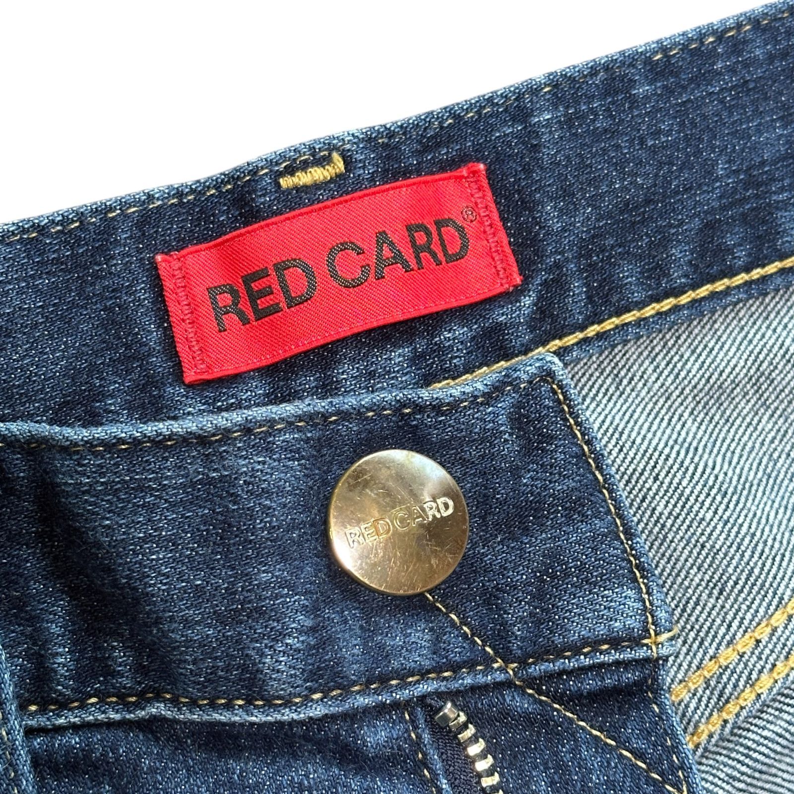 RED CARD Anniversary 26403 ボーイフレンドデニム レディースS