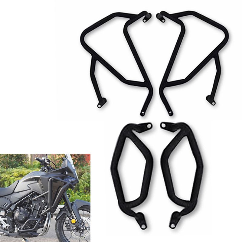 ホンダ NX500 NX400 2025-2025 バイク エンジンタンクガード クラッシュバー バンパー スタントケージプロテクター NX-400 NX-500
