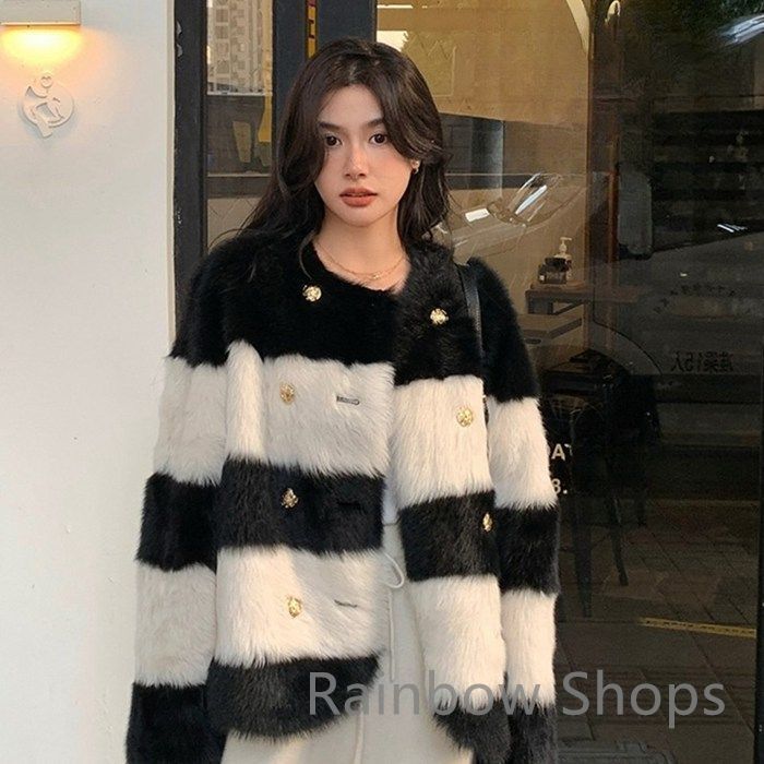 ファーコート レディース ショット丈 ファージャケット 大人 着痩せ アウター 冬服防寒 着 長袖 ふわふわ フェイクファー ノー おしゃれ あったか 女性用 厚手 暖かい 上着
