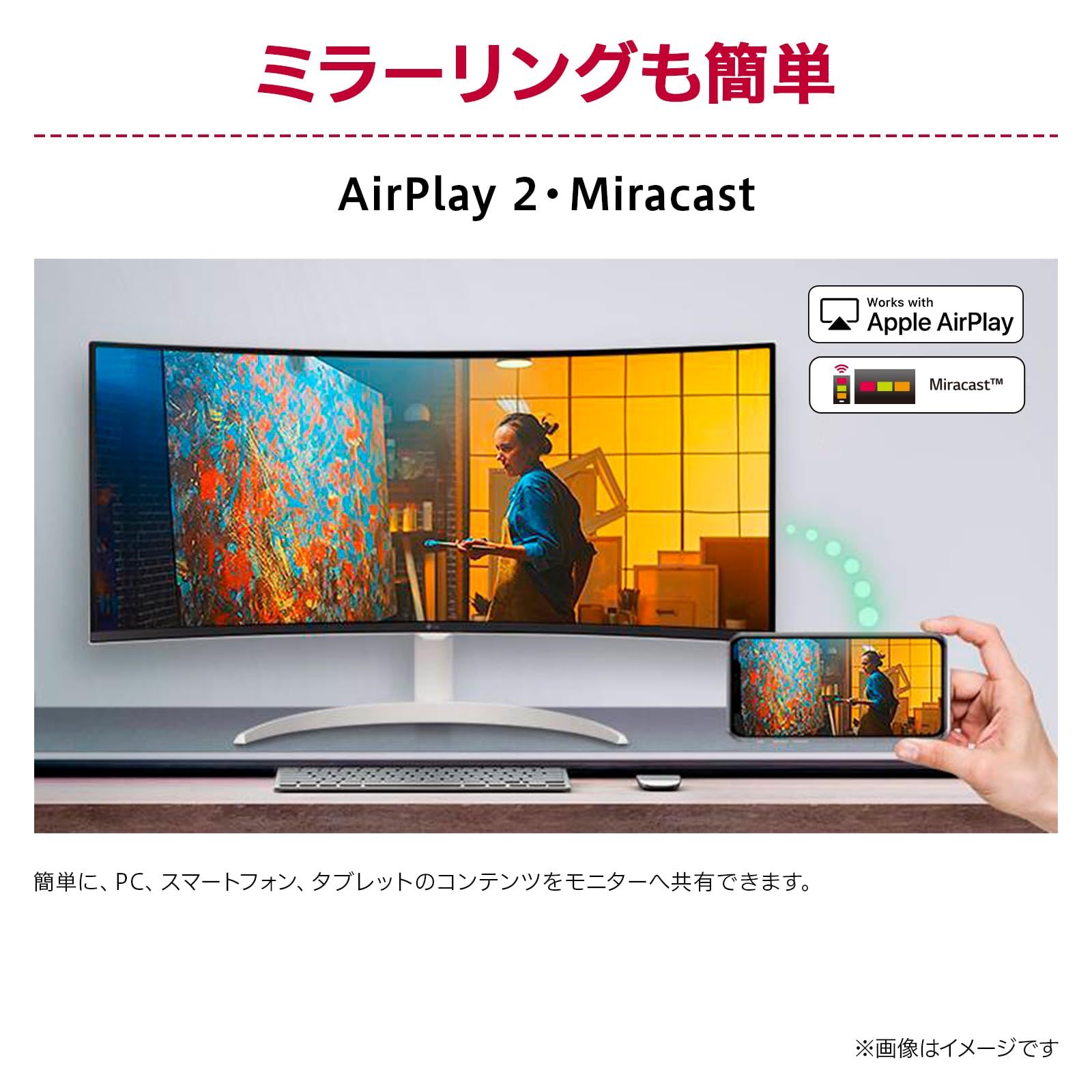 【海外販売】 LG Monitor モニター ディスプレイ 34SR63QA-W 34インチ 曲面 1800R |21 9 ウルトラワイド 3440×1440 |100Hz|USB Typ 34SR63QA-W 34|UWQHD|VA|USB-C|OS|2025モデル