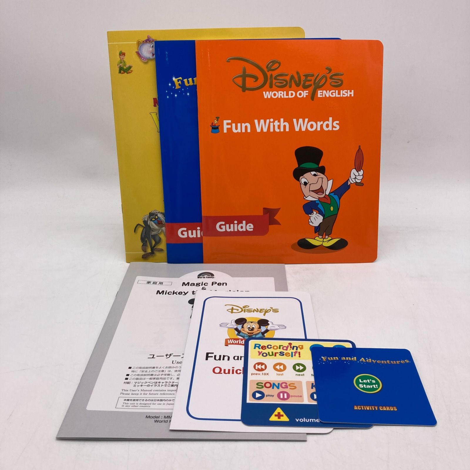 【極美品】ミッキーマジックペンセット　ディズニー英語システムDWE ミッキー・マジックペン・セット｜【公式】「ディズニー英語