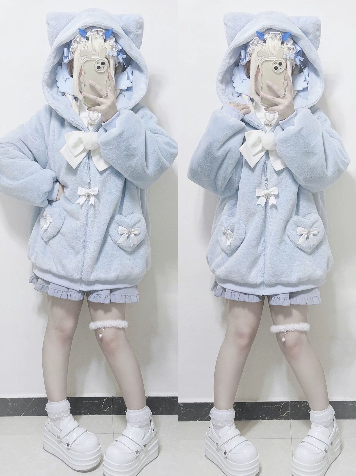 パステルブルー