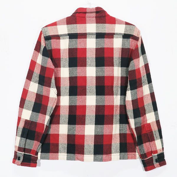 TENDERLOIN テンダーロイン T-HEAVY FLANNEL SHT ヘビーフランネル シャツ チェック ロングスリーブ 長袖 レッド  ブラック オフホワイト サイズXS - メルカリ