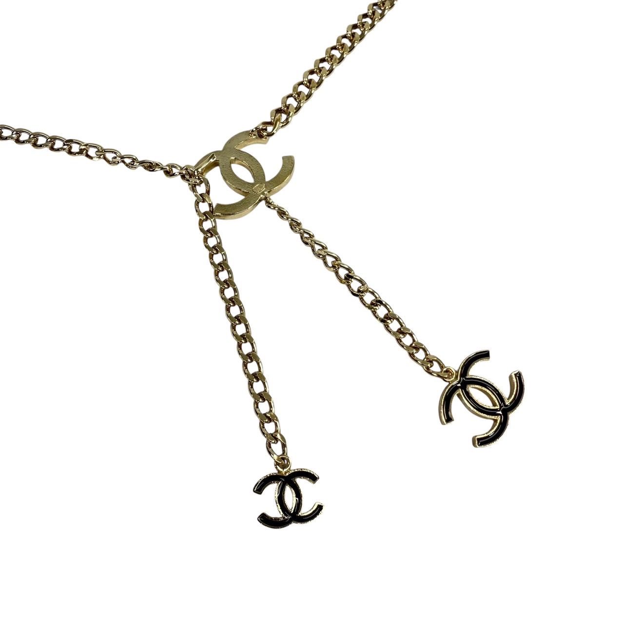 CHANEL シャネル CCマーク ココマーク チェーンベルト ゴールド