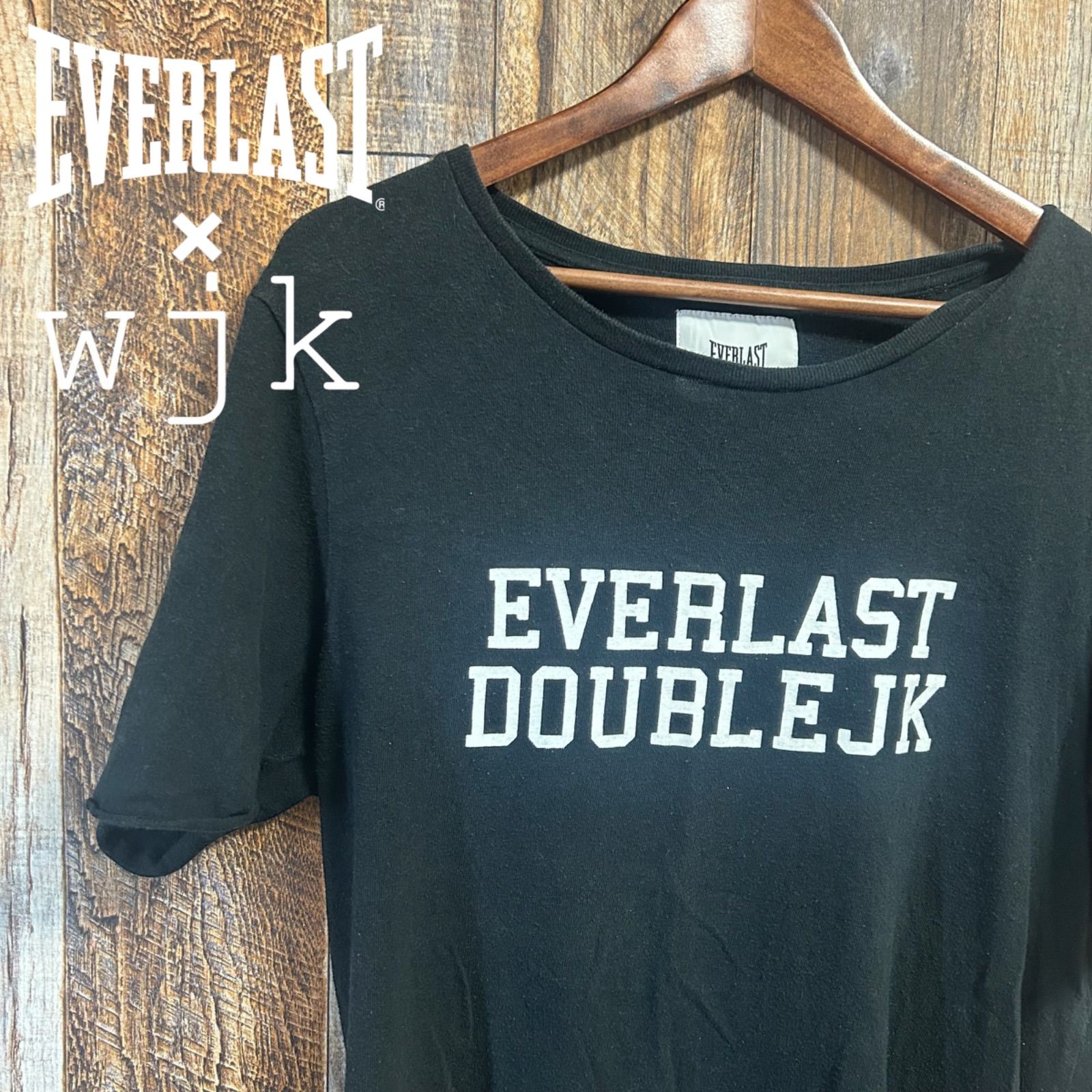 EVERLAST エバーラスト WJK コラボプリント Tシャツ XL 中古 古着