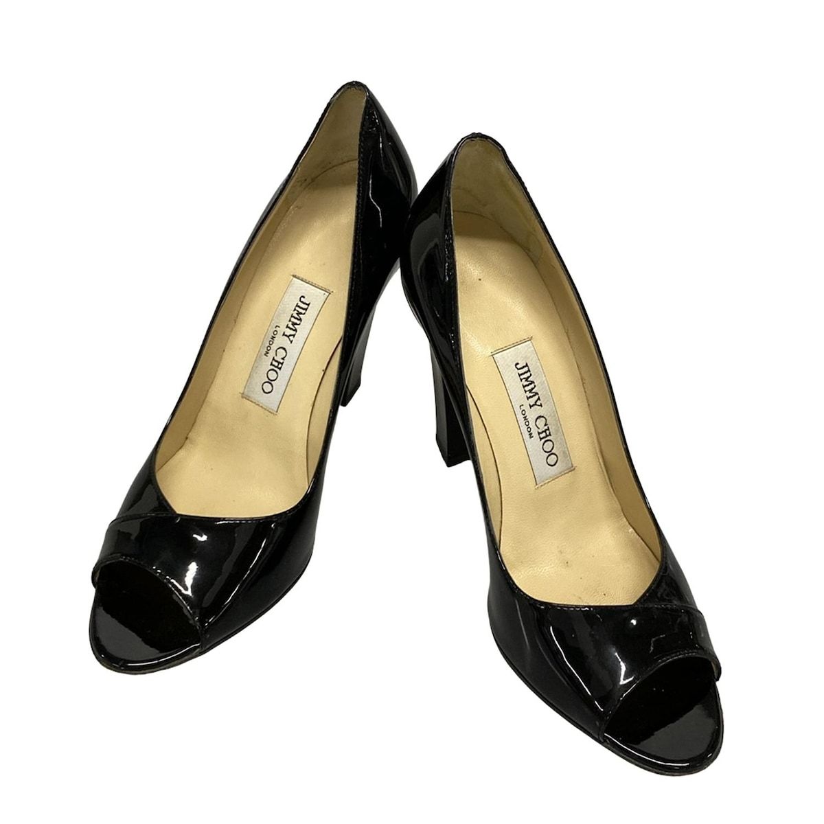 JIMMY CHOO(ジミーチュウ) パンプス 37 レディース - 黒
