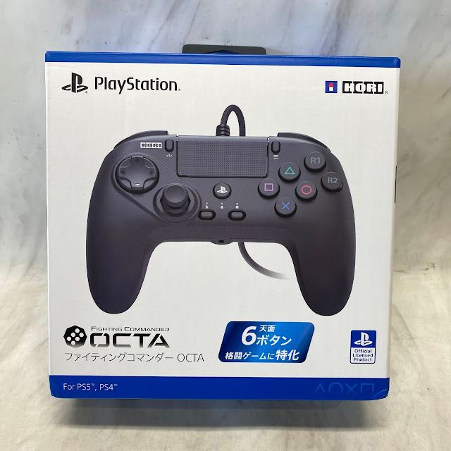 【美品】ホリ ファイティングコマンダー OCTA for PlayStation5 PlayStation4