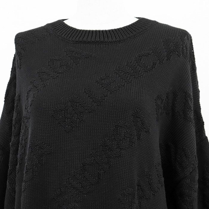 極美品】BALENCIAGA バレンシアガ セーター ニット 2020年製 ロゴ
