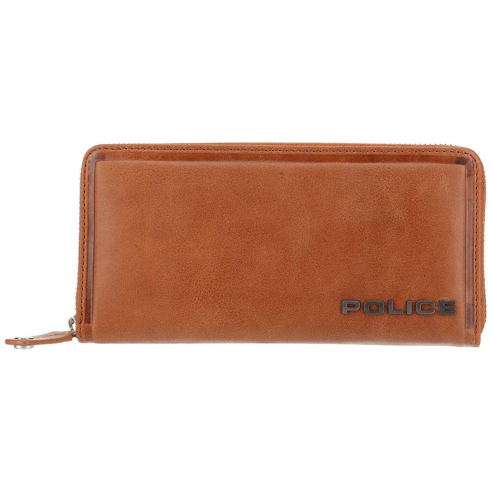 ポリス) POLICE ラウンドファスナー長財布 EDGE エッジ 0578 (キャメル