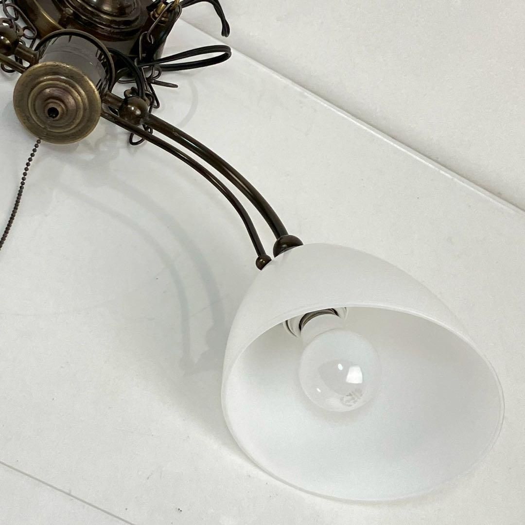 ナショナル シャンデリア 2灯 天井照明 レトロ アンティーク ナショナル シャンデリア 2灯 天井照明 レトロ アンティーク